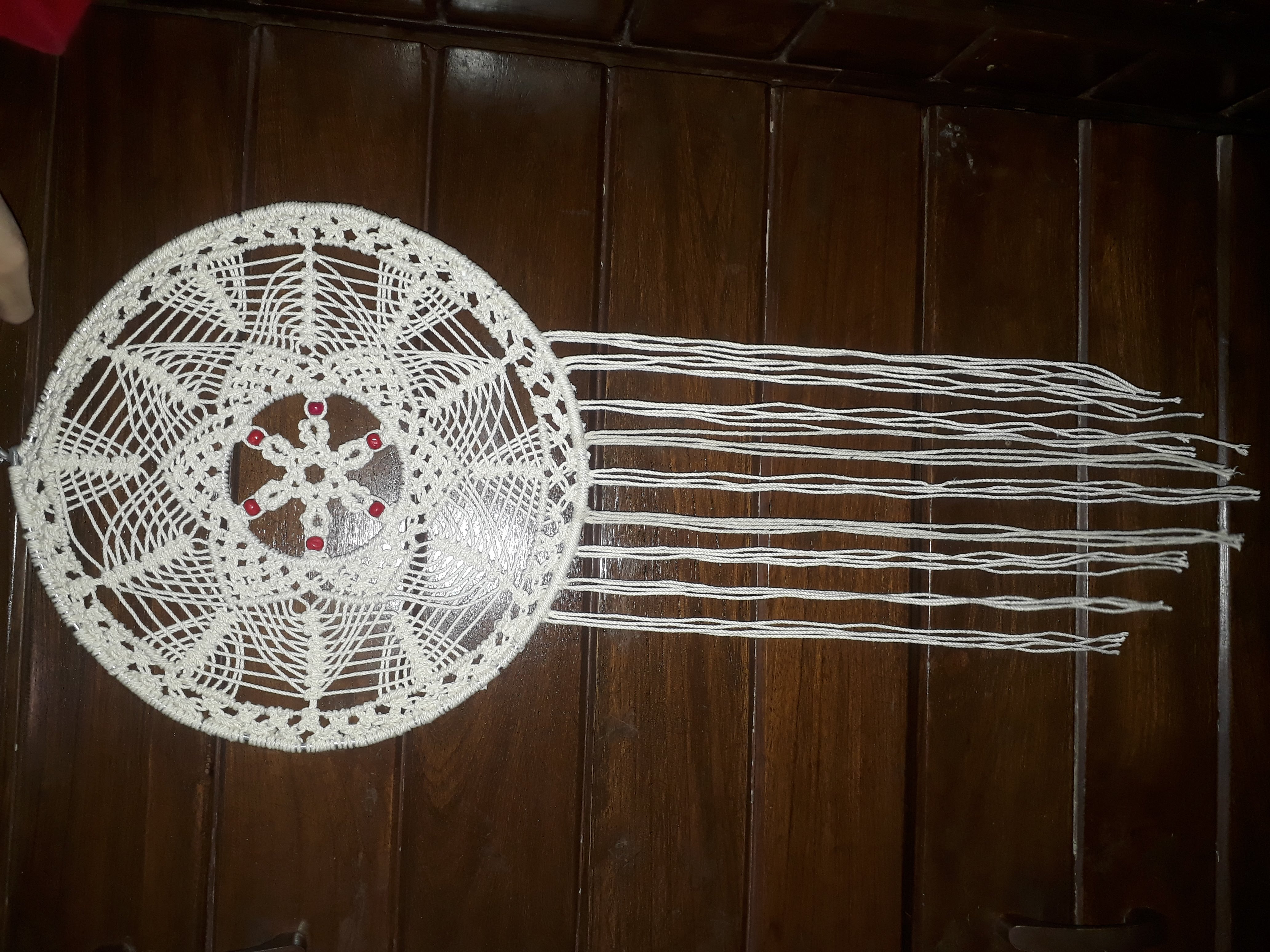 Macramé dream catcher