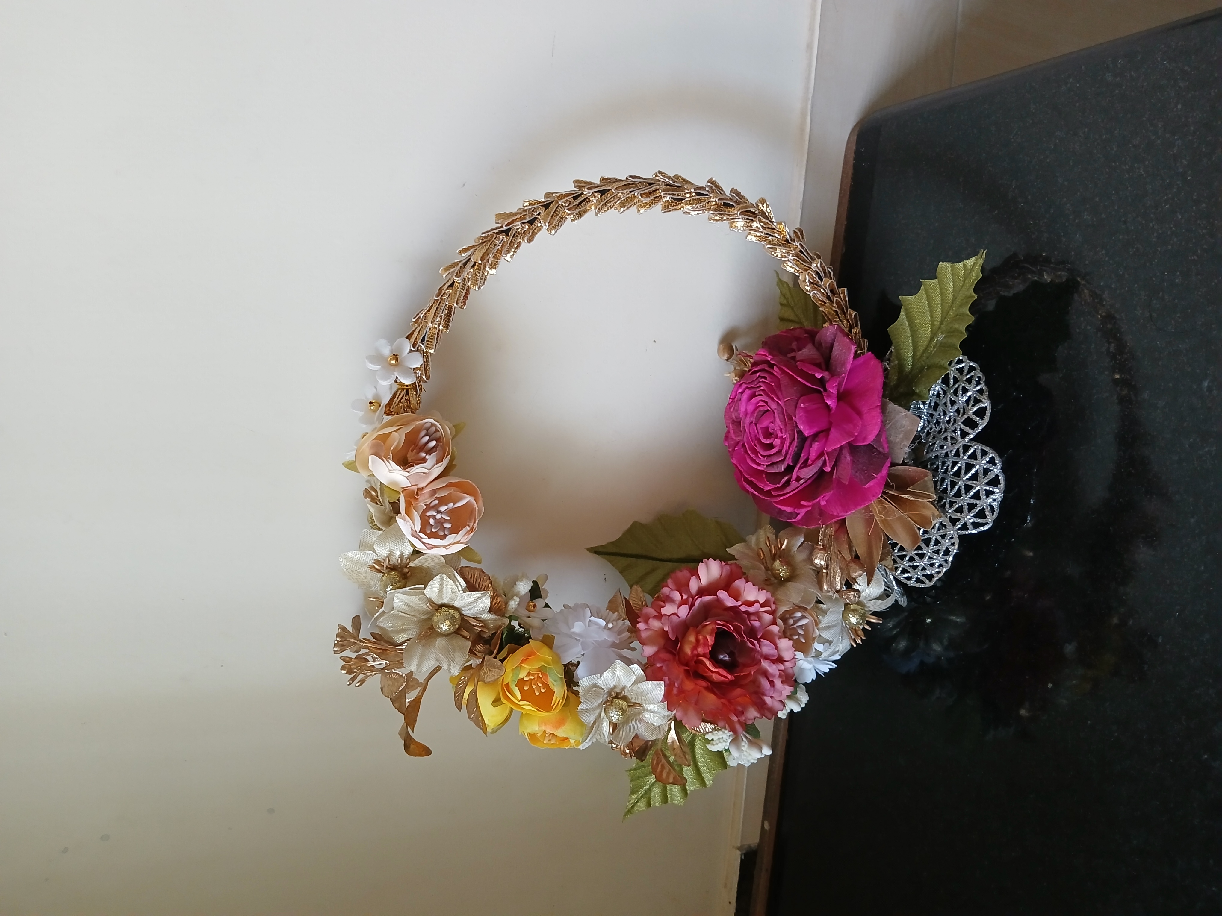 Wedding tray close-up